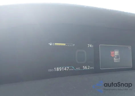 2016 Toyota Prius Three from USA, damaged, VIN JTDKARFU4G3011791